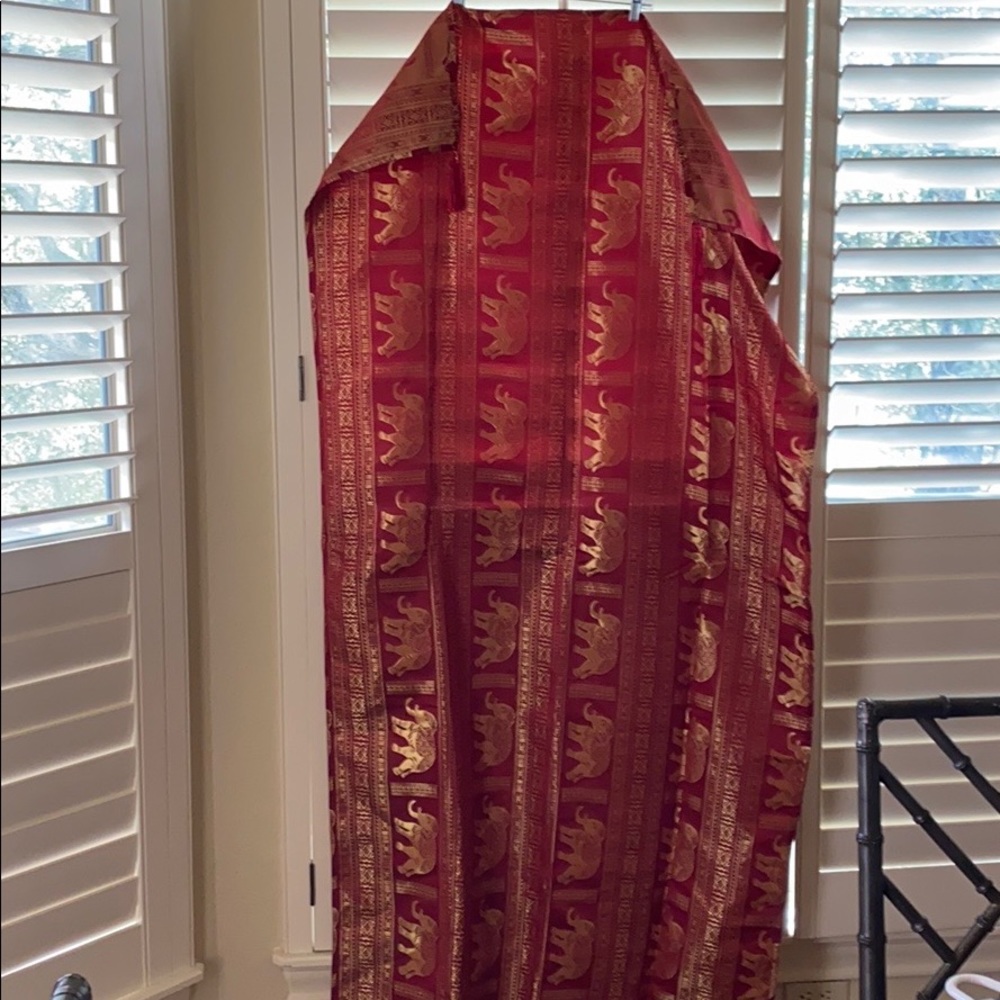 Thai scarf, table runner/cloth or wall hanging.